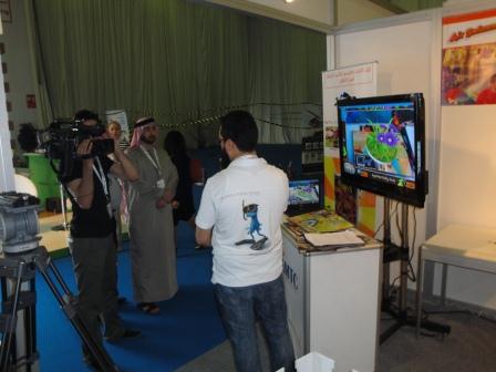 AMTC booth in Playworld Middle East